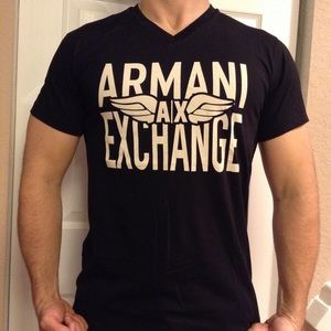 Armani Exchange T-shirt Slim Muscle Short sleeve